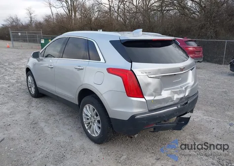 2017 Cadillac Xt5 Standard z USA, uszkodzony, nr VIN 1GYKNARS6HZ119547